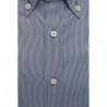 Camicia in cotone blu - L