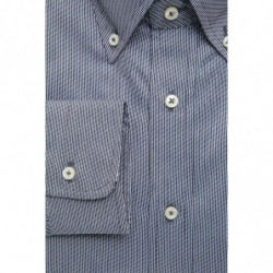 Camicia in cotone blu - L