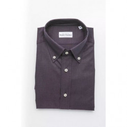 Camicia in cotone nero - XL
