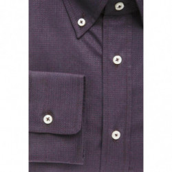 Camicia in cotone nero - XXL