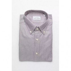 Camicia in cotone beige - 4XL