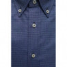 Camicia in cotone blu - L