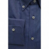 Camicia in cotone blu - L