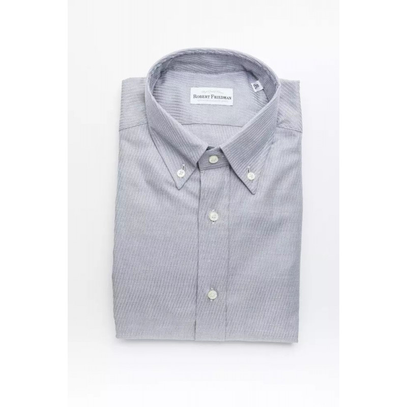 Camicia in cotone beige - 4XL