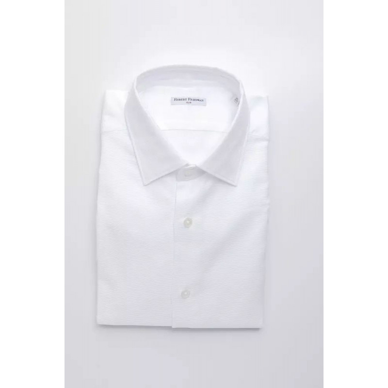 Camicia in cotone bianco - M