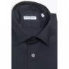 Camicia in cotone nero - XL