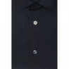 Camicia in cotone nero - XL