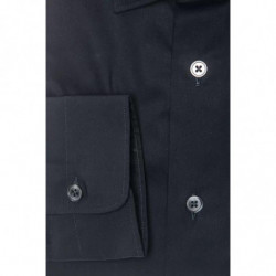 Camicia in cotone nero - XXL