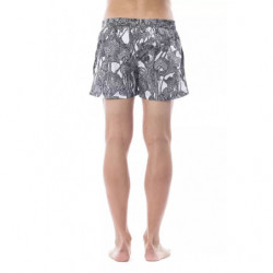 Costume da bagno in poliestere nero/bianco - IT50 - L