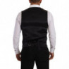 Gilet Gilet In Seta Di Lana A Righe Nere - IT48 - M