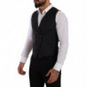 Gilet doppiopetto a righe grigie - IT48 - M