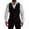 Gilet Gilet in Lana Stretch a Righe Blu - IT48 - M