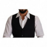 Gilet Gilet in Lana Stretch a Righe Blu - IT48 - M