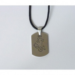 Collana unisex con segno...