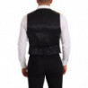 Gilet formale gilet slim fit in seta grigia - IT48 - M