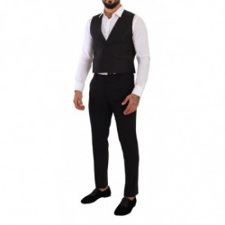 Gilet formale gilet slim fit in seta grigia - IT48 - M