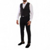 Gilet formale gilet slim fit in seta grigia - IT48 - M