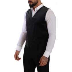 Gilet slim fit in cotone velluto grigio - IT50 - L