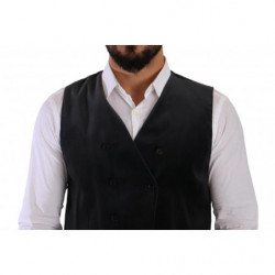 Gilet slim fit in cotone velluto grigio - IT50 - L