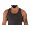 Intimo T-shirt canotta senza maniche in cotone grigio - IT4 - S