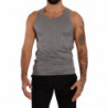 Intimo T-shirt canotta senza maniche in cotone grigio - IT4 - S