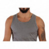 Intimo T-shirt canotta senza maniche in cotone grigio - IT4 - S