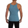 T-shirt intima canotta girocollo in cotone blu - IT4 - S