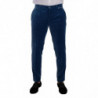 Abito 2 pezzi slim fit in velluto blu SICILIA - IT48 - M