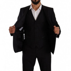 Abito 3 pezzi monopetto MARTINI nero - IT50 - L
