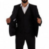 Abito 3 pezzi monopetto MARTINI nero - IT50 - L