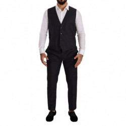 Abito 3 pezzi monopetto blu MARTINI - IT52 - XL