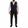 Abito 3 pezzi monopetto blu MARTINI - IT52 - XL