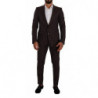 Abito 2 pezzi slim fit a righe MARTINI bordeaux - IT48 - M