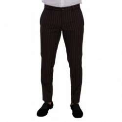 Abito 2 pezzi slim fit a righe MARTINI bordeaux - IT48 - M