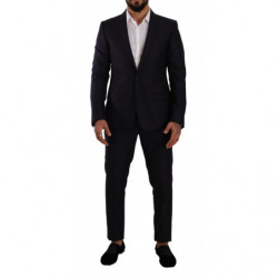 Abito cappotto 2 pezzi blu...
