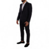 Abito cappotto 2 pezzi blu MARTINI slim fit - IT50 - L
