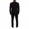 Abito 3 pezzi monopetto SICILIA nero - IT52 - L