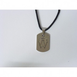 Collana unisex con segno...