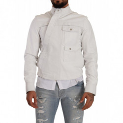 Giubbotto Biker in Pelle...