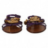 Scarpe sandali appartamenti Devotion in pelle viola - EU35.5/US5