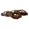 Scarpe sandali appartamenti Devotion in pelle viola - EU35.5/US5