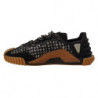 Sneakers NS1 stringate in tessuto bianco nero - EU39/US6