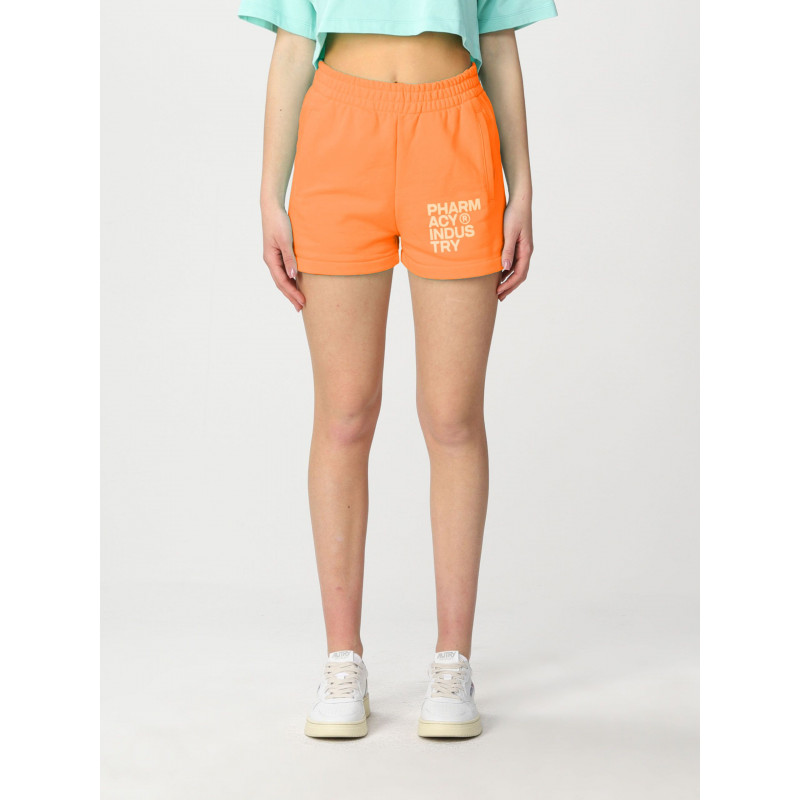 Pantaloncini in cotone arancione - S
