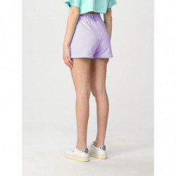 Pantaloncini in cotone viola - M