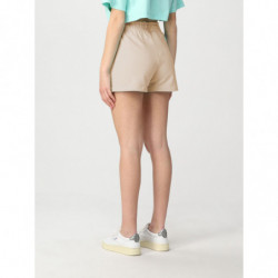 Pantaloncini in cotone beige - L