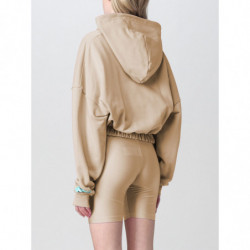 Maglione in cotone beige - L