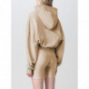 Maglione in cotone beige - L