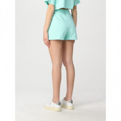 Pantaloncini in cotone verde - S