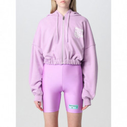 Maglione in cotone viola - M