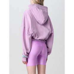 Maglione in cotone viola - M
